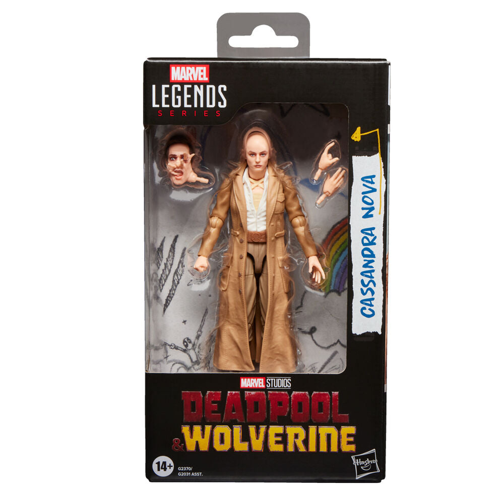 Marvel Legends Series Deadpool & Wolverine Cassandra Nova figur 15cm