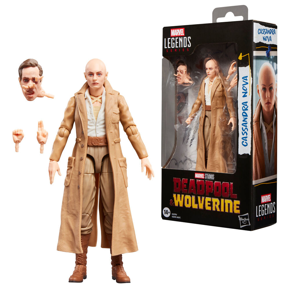 Marvel Legends Series Deadpool & Wolverine Cassandra Nova figur 15cm