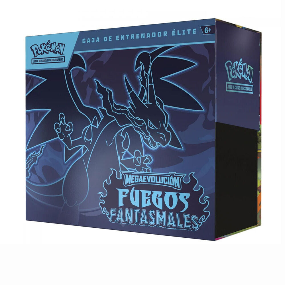Latinamerikansk Pokémon Fantasmal Flames Elite Trader-fodral spelkortspel