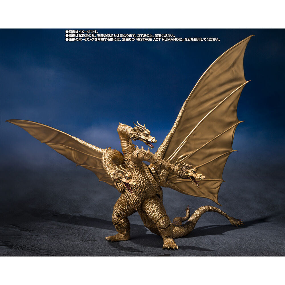 Godzilla King Ghidora 1972 S.H. Monster figur 25 cm
