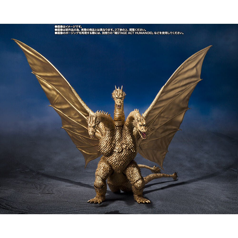 Godzilla King Ghidora 1972 S.H. Monster figur 25 cm