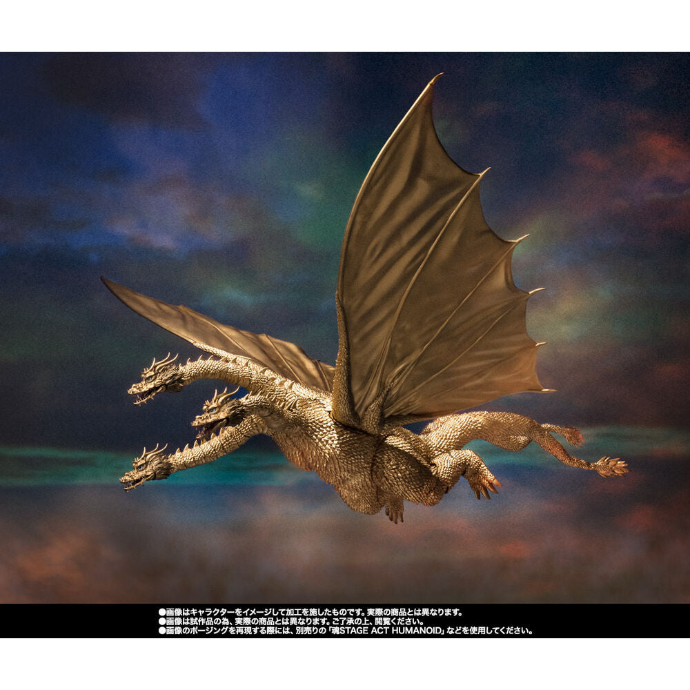 Godzilla King Ghidora 1972 S.H. Monster figur 25 cm