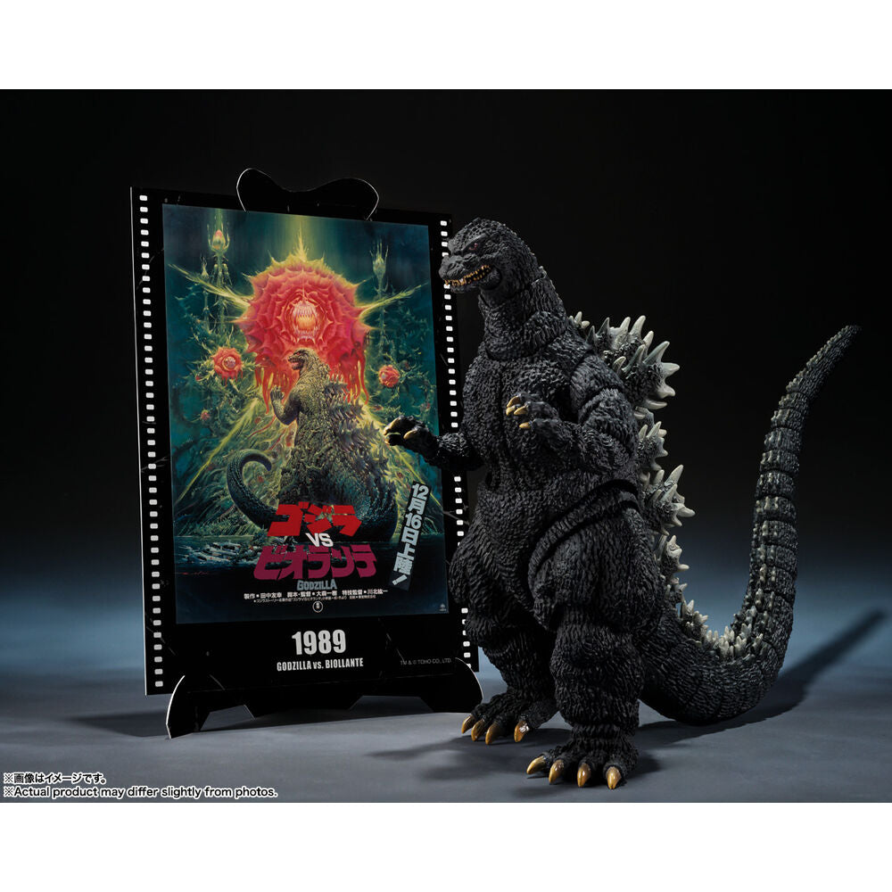 Godzilla 1989 Godzilla vs. Biollante Film Grafisk Plus S.H. Monster Arts figur 16 cm