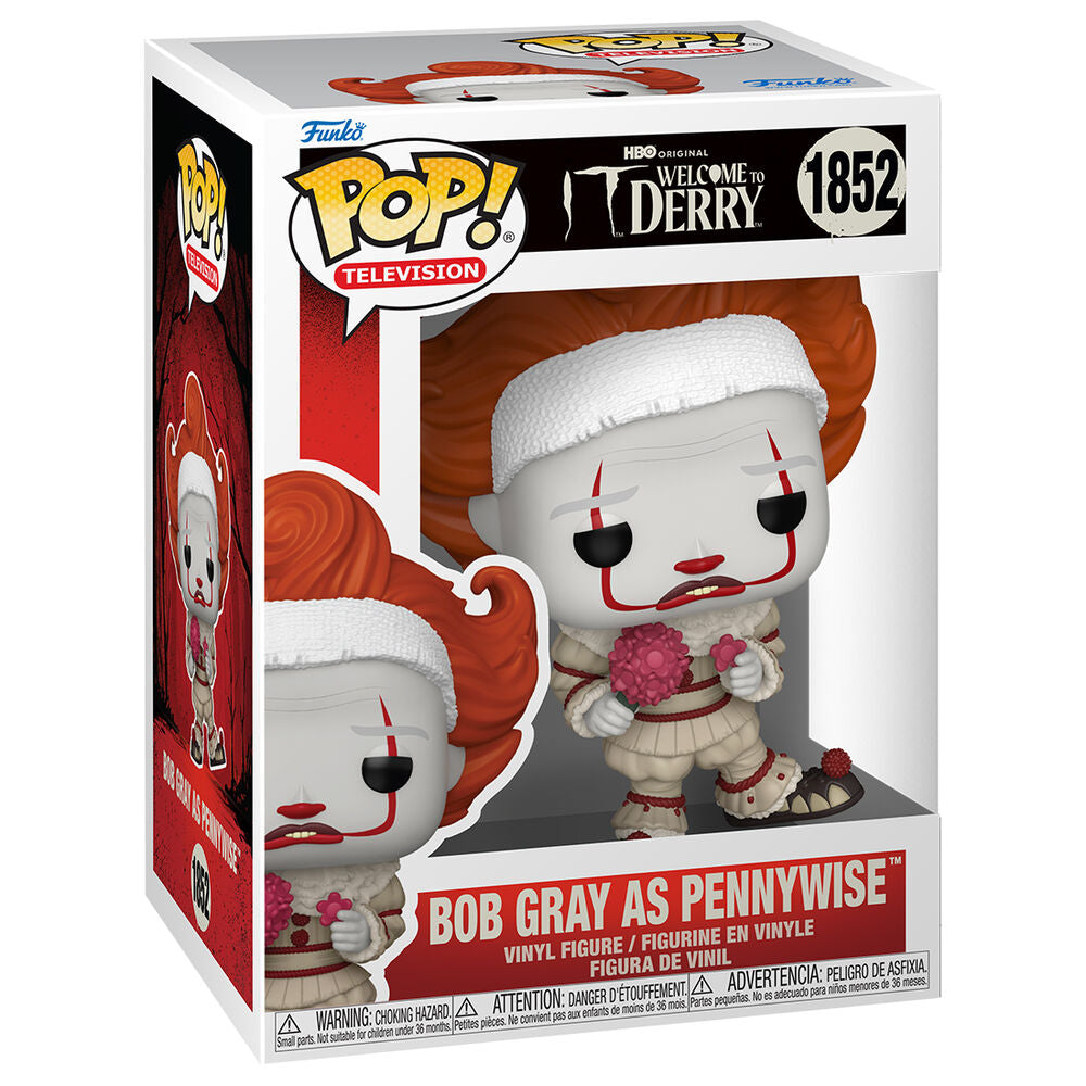 POP-figur IT Välkommen Till Derry Bob Gray som Pennywise