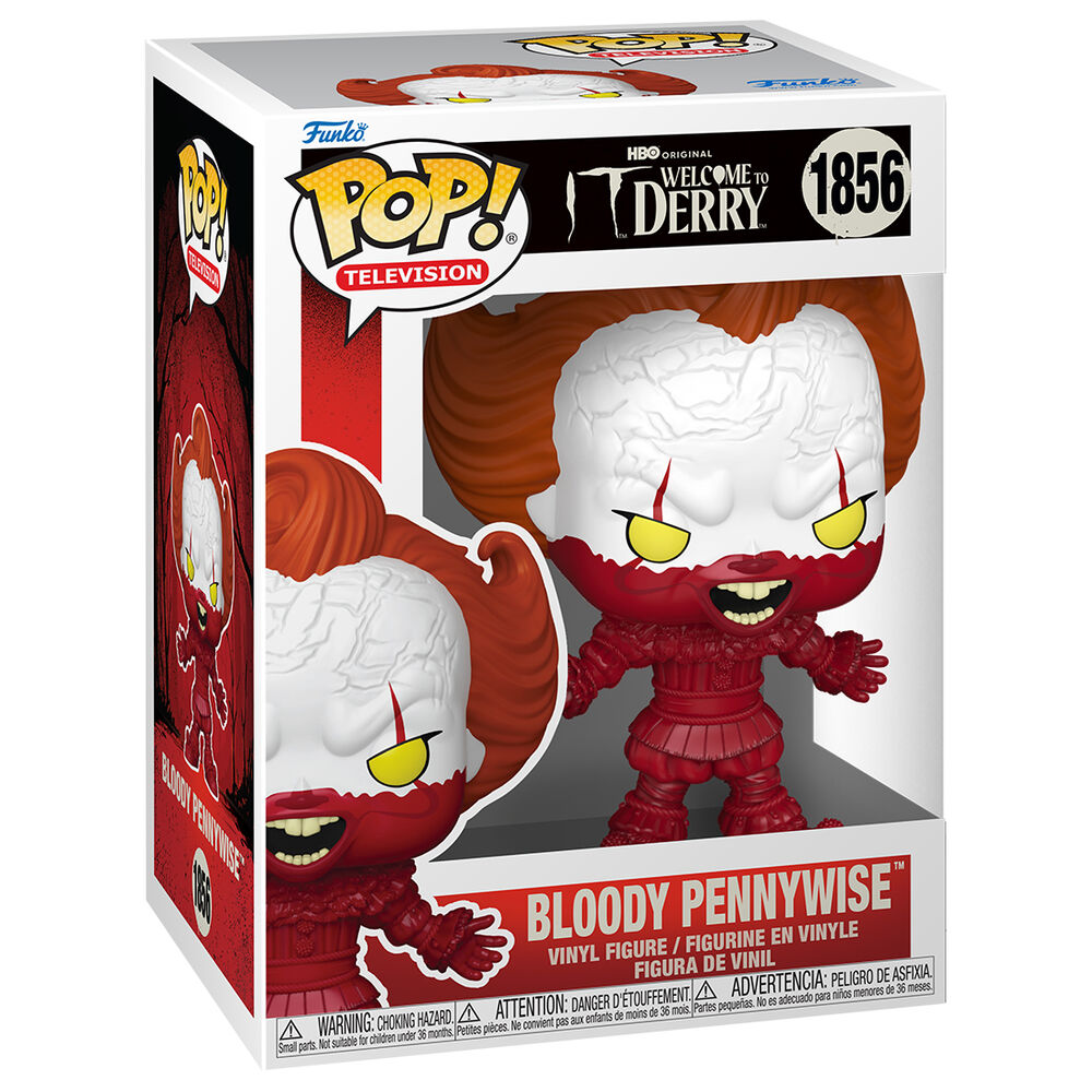 POP-figur IT Välkommen till Derry Blodiga Pennywise