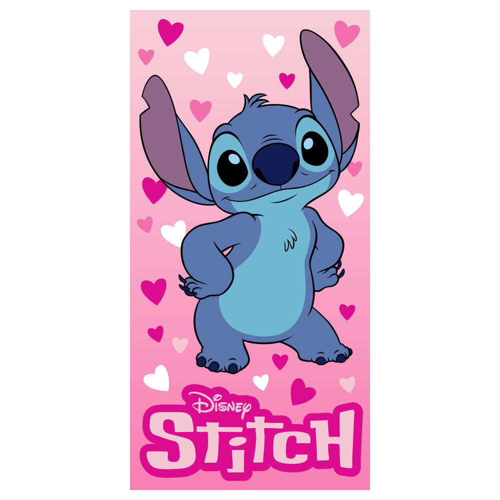 Disney Stitch mikrofiber strandhandduk