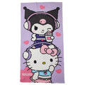 Hello Kitty Kuromi mikrofiber strandhandduk