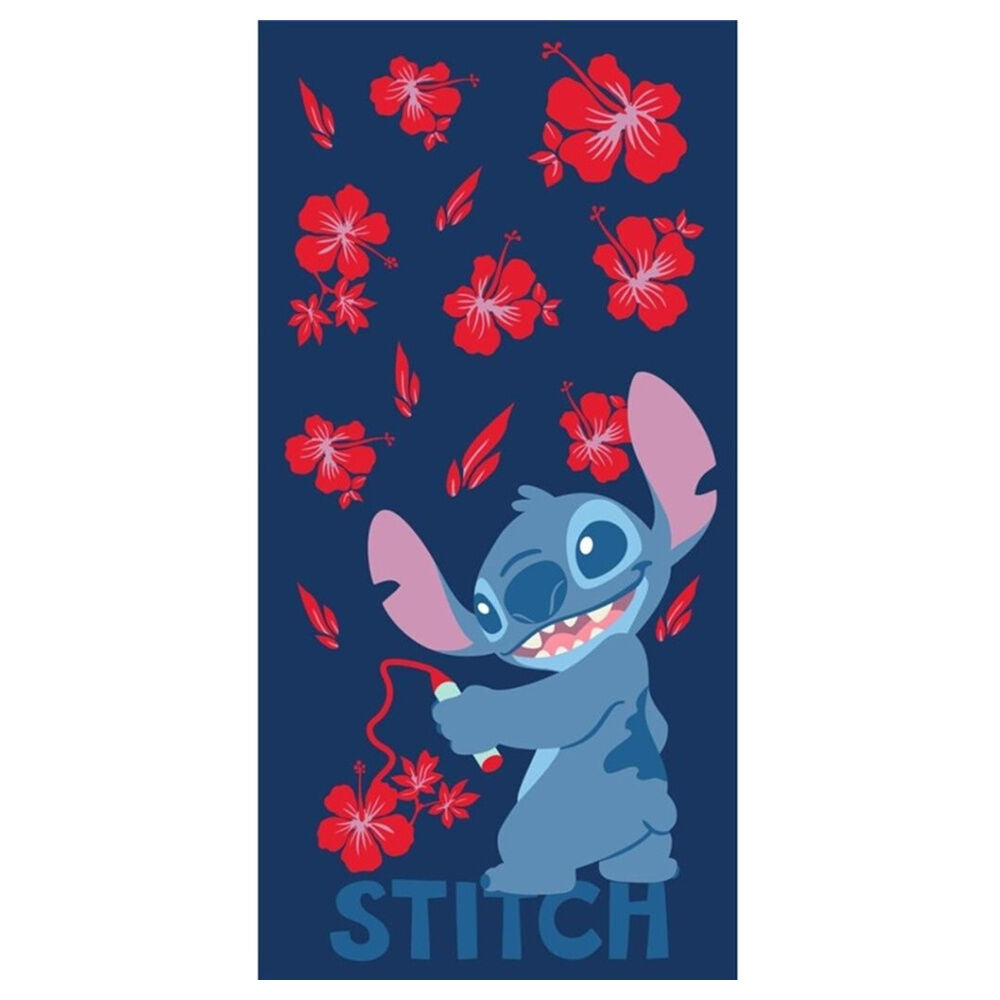 Disney Stitch bomull strandhandduk