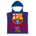 FC Barcelona mikrofiber poncho handduk