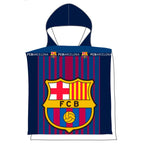 FC Barcelona mikrofiber poncho handduk