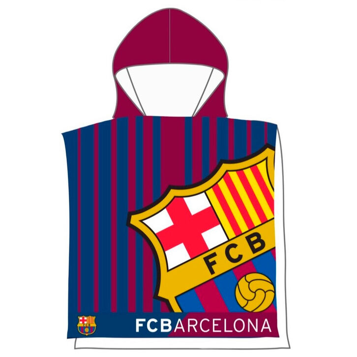 FC Barcelona mikrofiber ponchotvätt