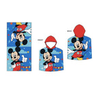 Disney Mickey mikrofiber poncho handduk