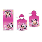 Disney Minnie mikrofiber ponchohandduk
