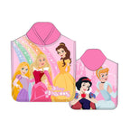 Disney Prinsessor mikrofiber poncho handduk