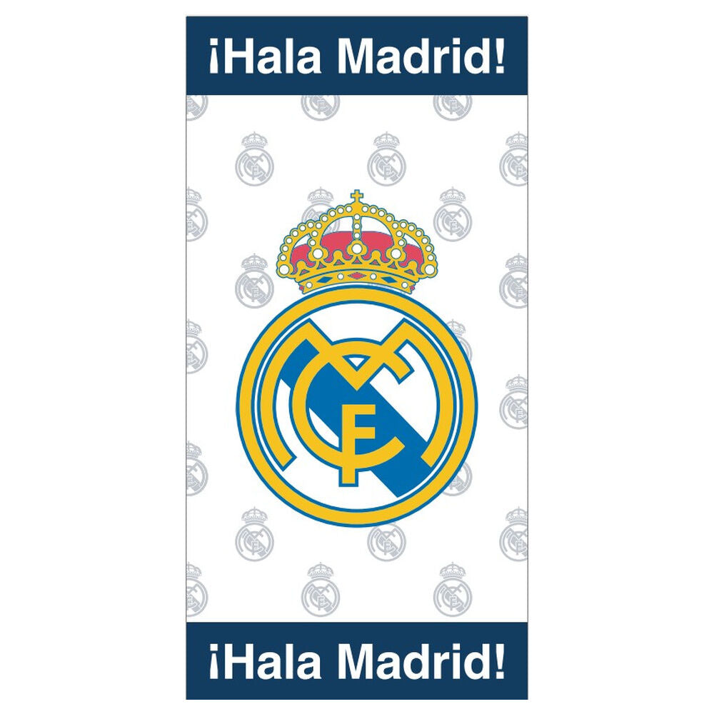 Real Madrid mikrofiber strandhandduk
