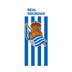 Real Sociedad F.C. bomull strandhandduk