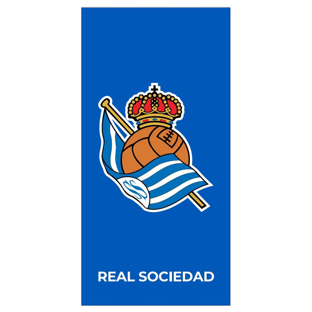 Real Sociedad F.C mikrofiber strandhandduk