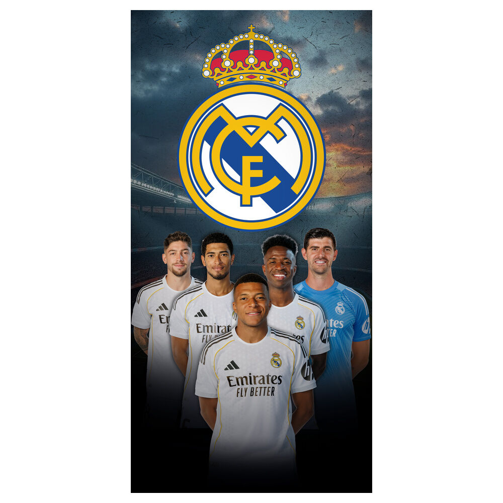 Real Madrid mikrofiber strandhandduk