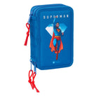DC Comics Superman trippelt pennfodral 37 delar