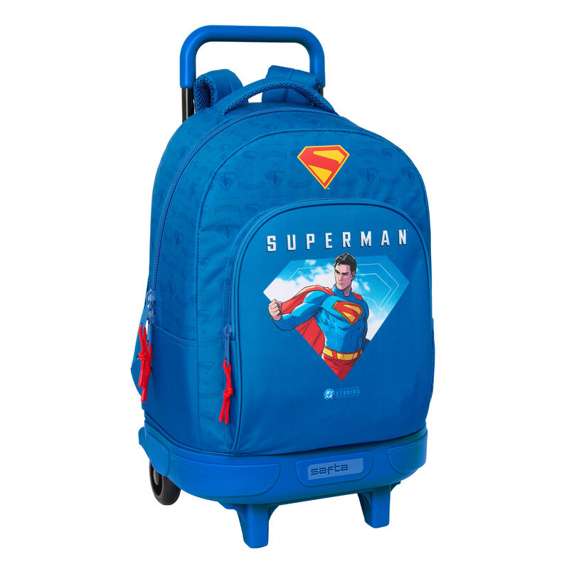DC Comics Superman kompakt Ryggsäck med Hjul 45cm