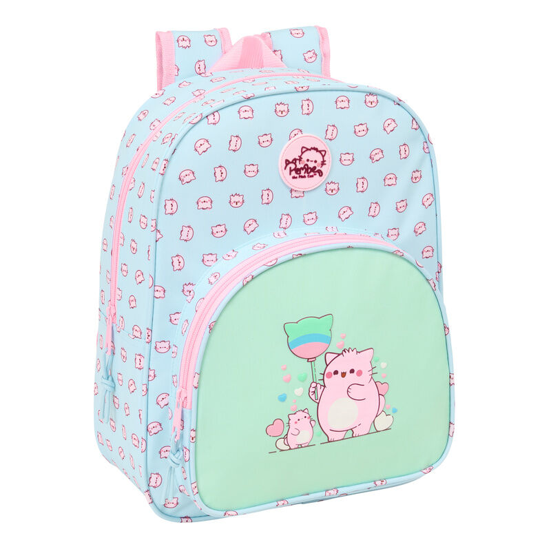 Pembe The Pink Cat anpassningsbar Ryggsäck 34cm