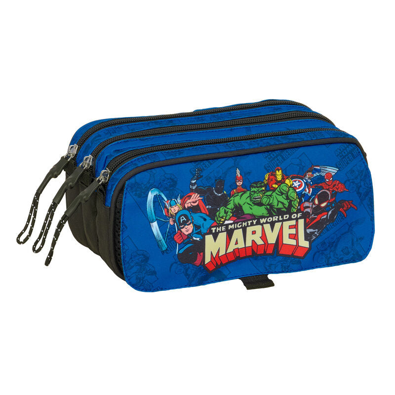 Marvel Avengers trippel Pennfodral