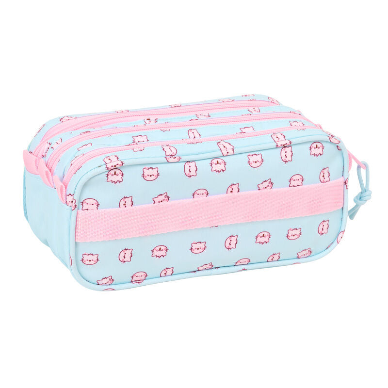 Pembe The Pink Cat trippelt Pennfodral