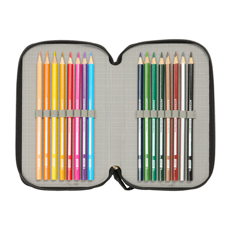 Marvel Avengers trippel Pennfodral 37 delar