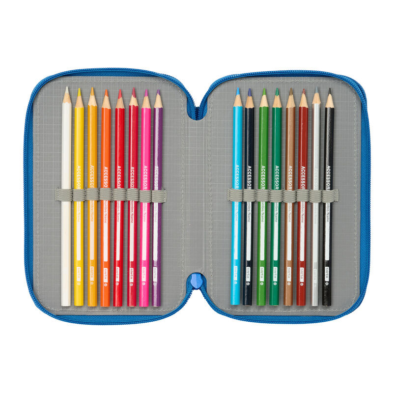 DC Comics Superman trippelt pennfodral 37 delar