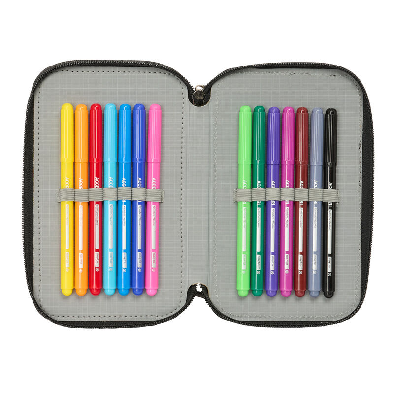 Marvel Avengers trippel Pennfodral 37 delar