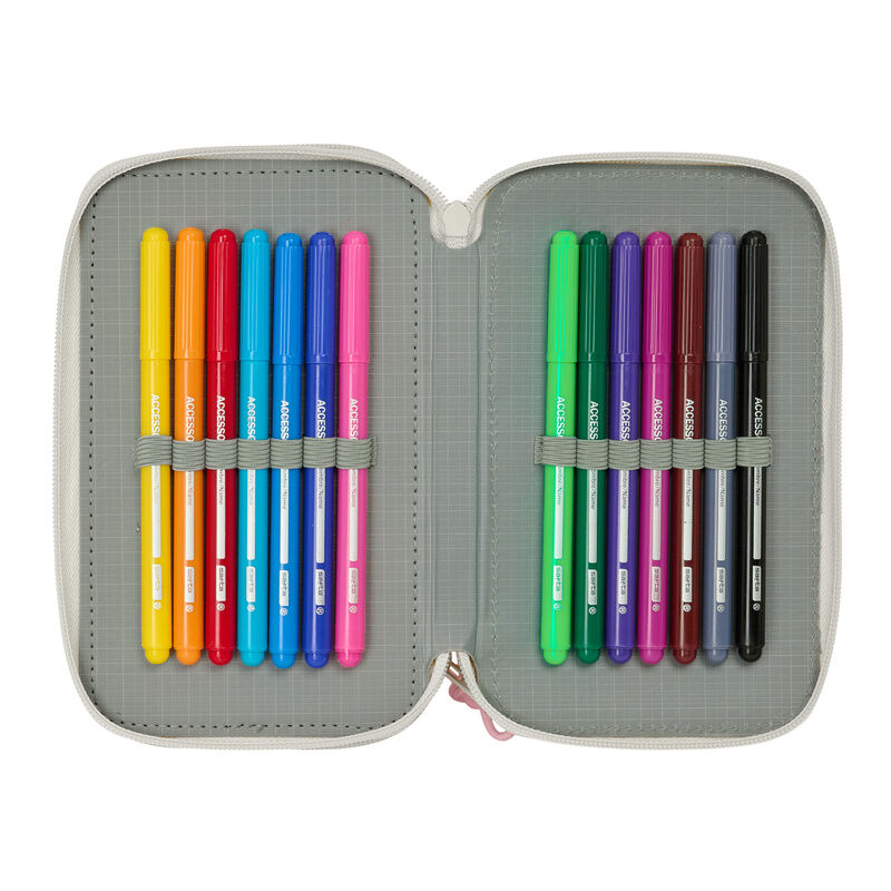 Disney Minnie Minty trippel Pennfodral 37 delar