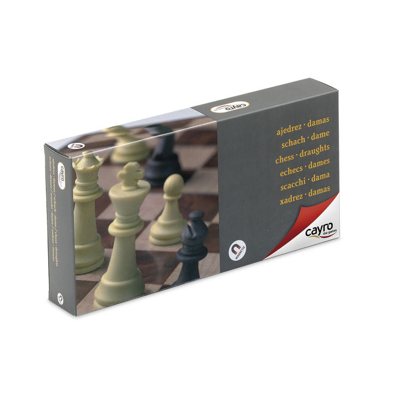 Medium Magnetic Chess Draughts – Spela Schack och Dragkamp