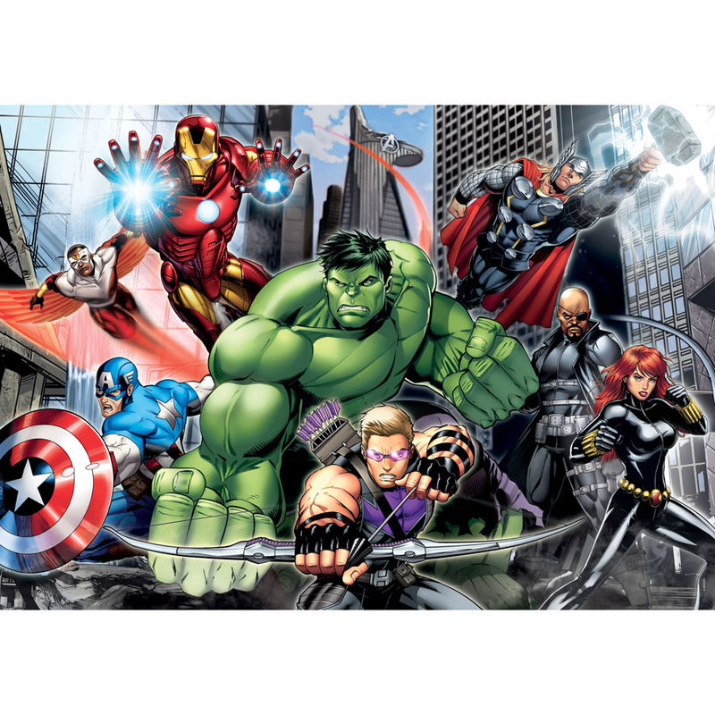Avengers Marvel Puzzle 104 Pussel Maxi