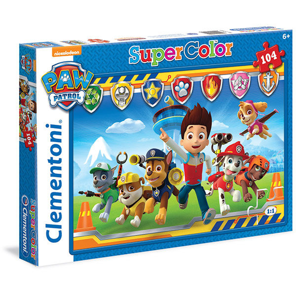 Paw Patrol Pussel 104 Bitar