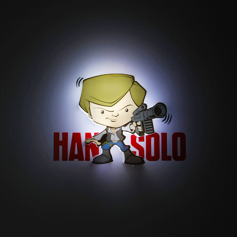 Star Wars Han Solo 3D Light FX Mini Lampa