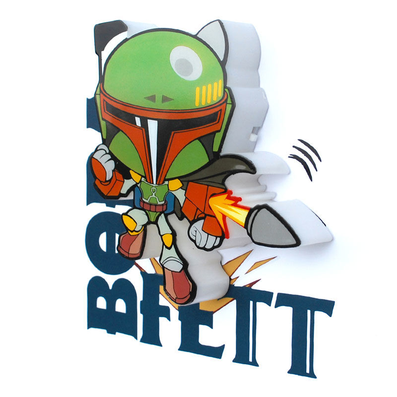 Star Wars Boba Fett 3D Light FX Mini Lamp