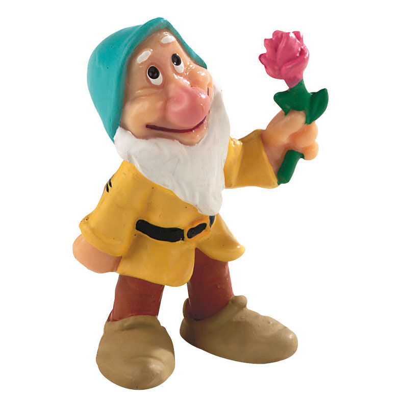 Disney Snövit Blomma Dvärg Figur 5cm