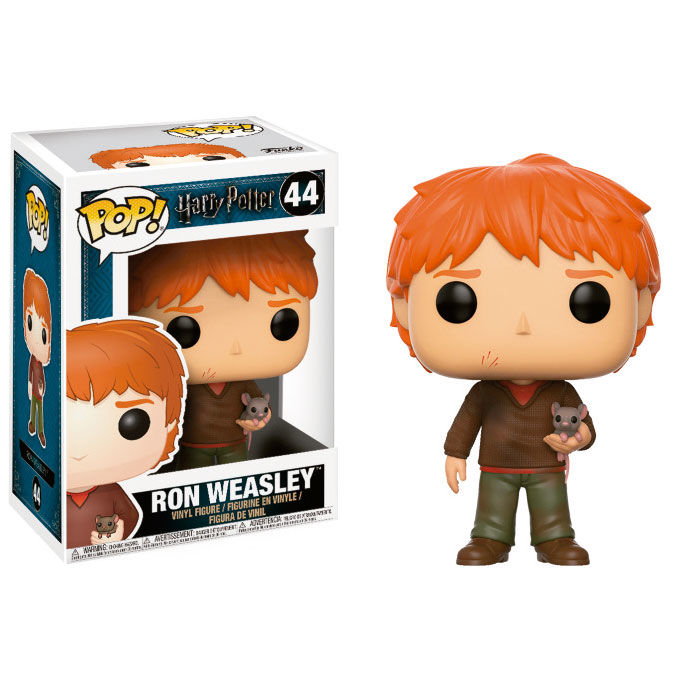 Funko POP Harry Potter Ron Weasley med Scabbers