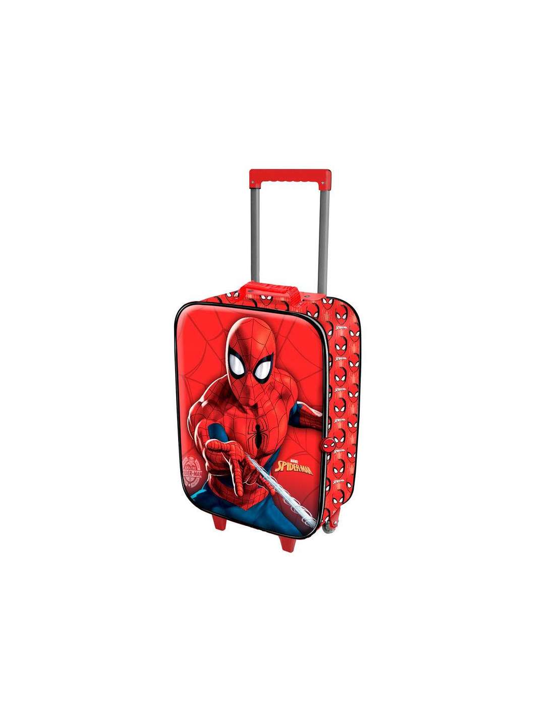 Spiderman 3D mjuk trolley Spiderweb