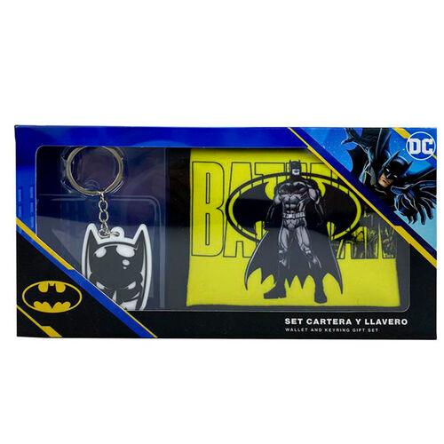 DC Comics Batman set Plånbok + Nyckelring