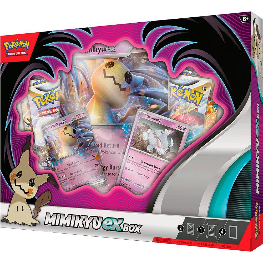 English Pokemon Mimikyu Ex blister set of collectible cards