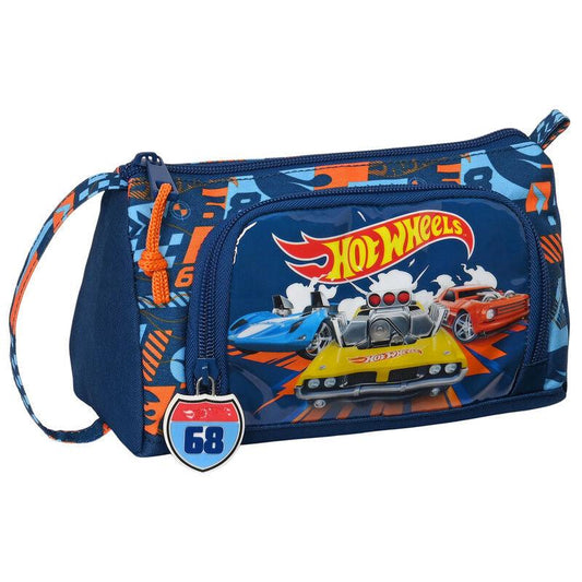Hot Wheels Speed Club Pennfodral with drop-down pocket without stationery
