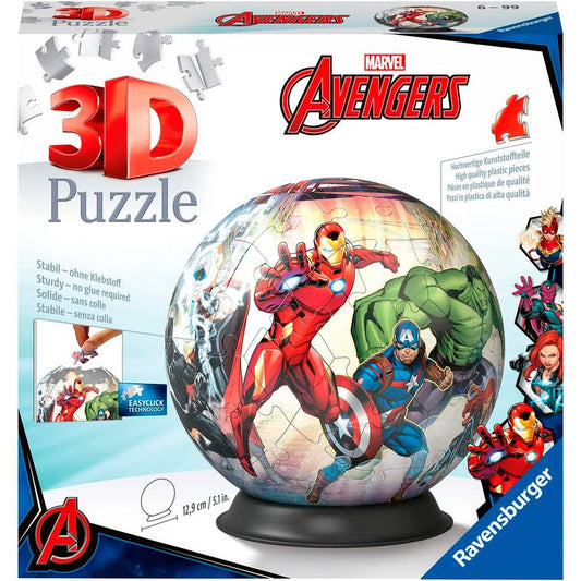 Marvel Avengers 3D Pussel 72pcs