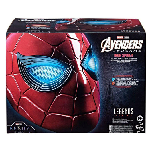 Marvel Legends Avengers Spiderman Iron Spider helmet replica