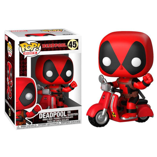 POP Figur Marvel Deadpool & Scooter