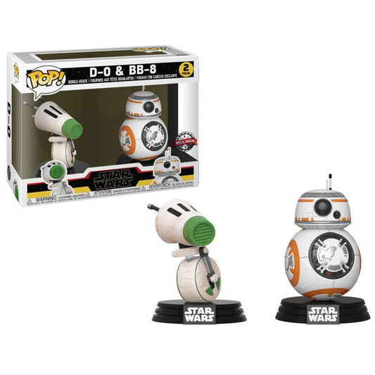 POP pack 2 Figur Star Wars Rise of Skywalker D-O and BB-8 Exclusive