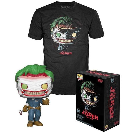 Set Figur POP & Tee DC Comics The Joker Exclusive M