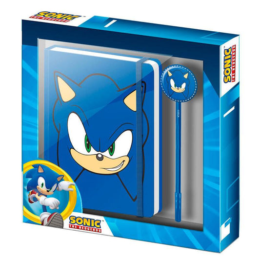 Sonic the Hedgehog Dagbok + pen set
